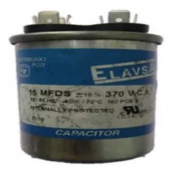 CAPACITOR DE 15 MFD 370/440VAC